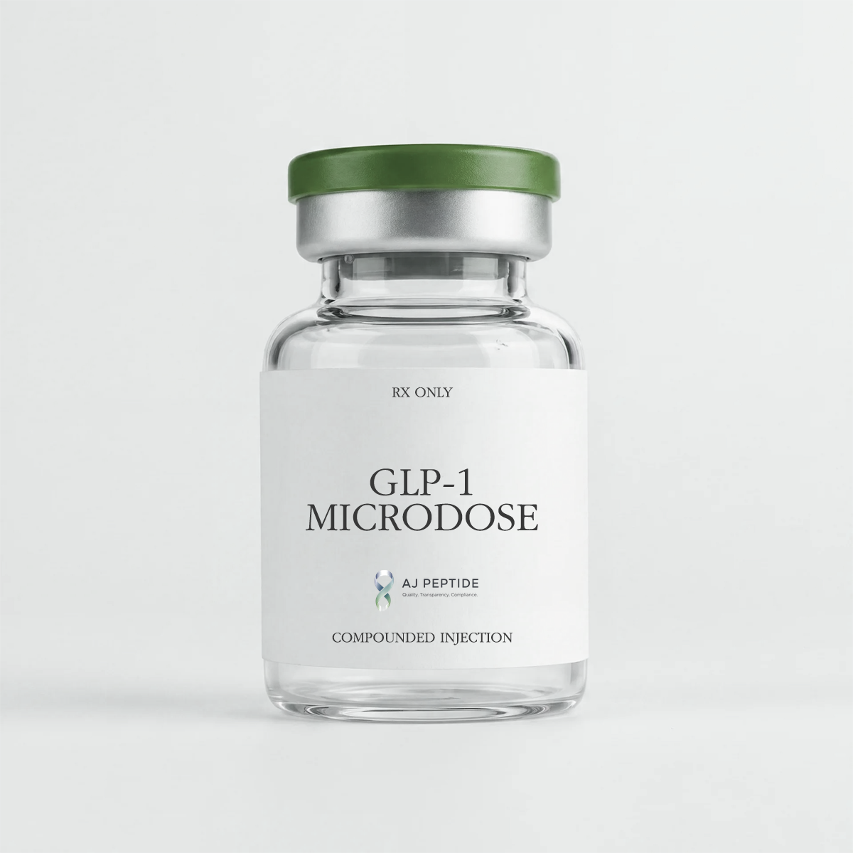 Microdose GLP-1 vial